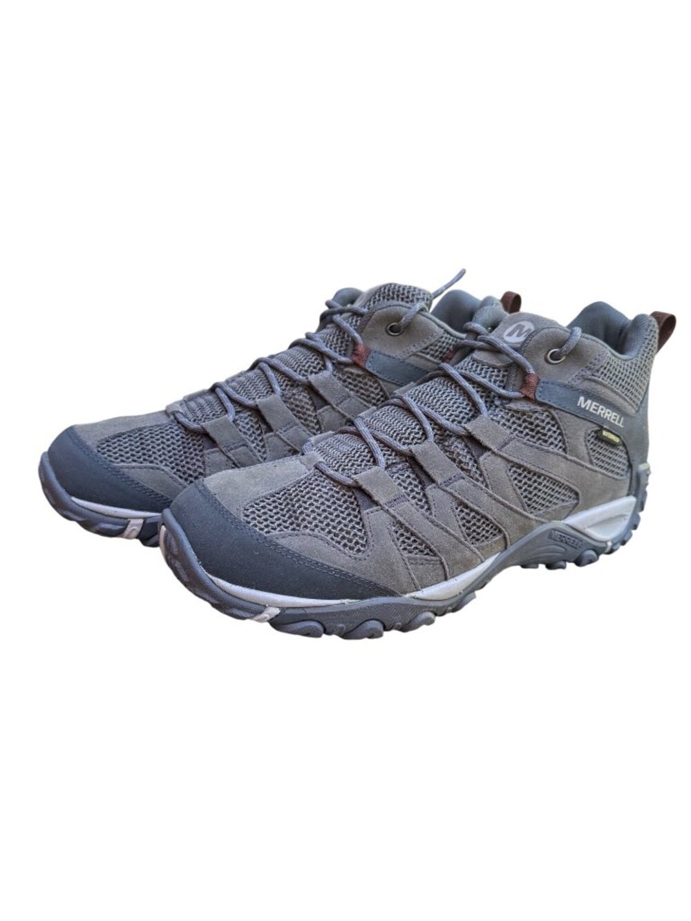 Merrell Alverstone Mid Boot Size 12 Men's Hiking Boot Granite Gray NWB